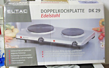 Haushalt "Elektrokocher Eltac- DK29" Doppelkochplatte, Edelstahl 
