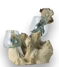 Handgemachtes Wurzelholz Mit