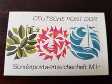 DDR - Deutsche Post - SMHD 3 a mit Mi.Nr. 1723/24 - Sorbische Tanztrachten