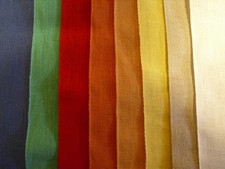 Stickband Leinen 16cm/20cm in vielen Farben je 25cm Abverkauf!!!