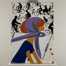 Pirelli Emailschild - 68 x 48