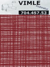 Ikea VIMLE Bezug für 2er Bettsofa Element Dalstorp bunt 704.457.53 Wechselbezug 