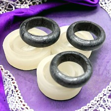 3er Set Ringe Silikon