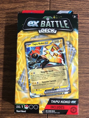 Pokemon battle deck tapu - pokemon,