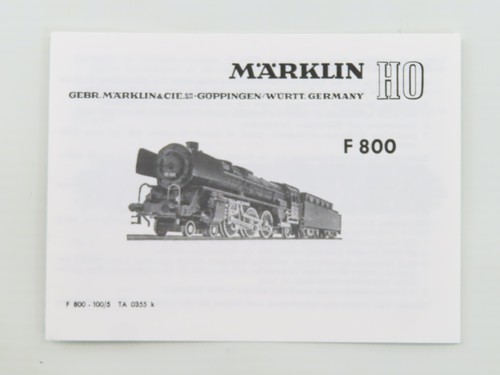 Marklin 800 locomotive with - 800,
