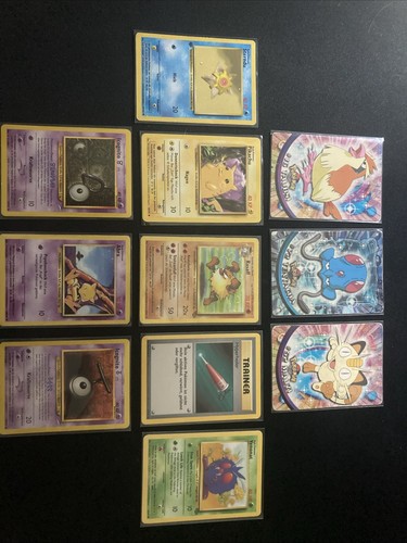 1995 pokemon karten - set, 3