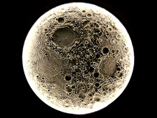 Illuminated Moon Wall Lamp –