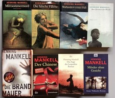 Henning Mankell Wallander Sammlung Brandmauer Der Chinese Mörder ohne Gesicht