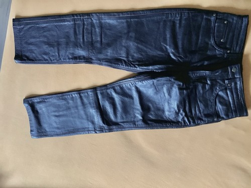 Hose aus dickem leder auch - hose,