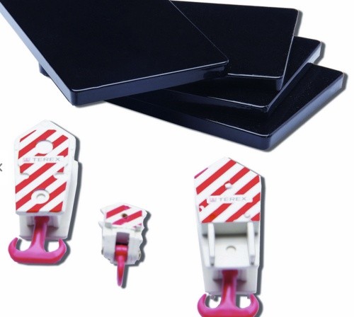 Set mit kranhaken und 4 - und,