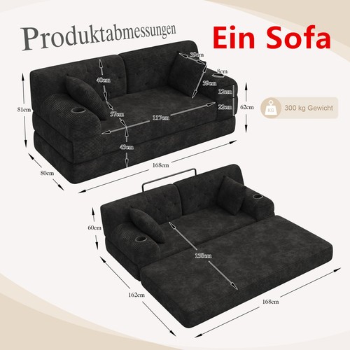 Schlafsofa mit schlaffunktion - schlafsofa,
