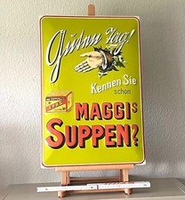 Tin sign maggi hello - sign, "hello