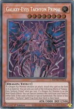 YU-GI-OH, GALAXY-EYES TACHYON PRIMAL, SCR, MZTM-EN011, 1. Edition, TOP