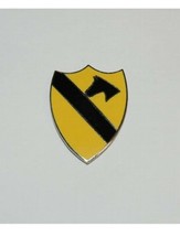 US Army 1st Cavalry Abzeichen Pin Navy Seals USMC Vietnam Badge WK2 WWII NAM