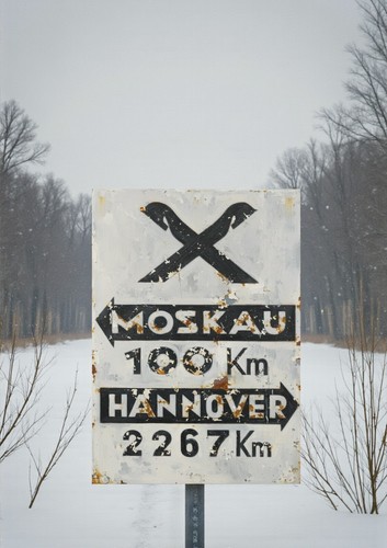 Wegweiser moskau hannover - wegweiser,
