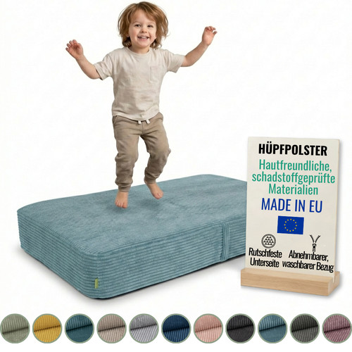 Hüpfpolster kinder 70x110x17 - hüpfpolster,