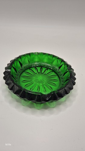 Ddr aschenbecher glas grün - ddr,