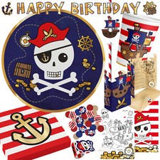 PIRATEN KINDER GEBURTSTAG -