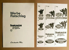 FRANKENSTEIN - Zweikampf der Giganten WERBERATSCHLAG Campaign WA ´75 KEIJU EIGA 