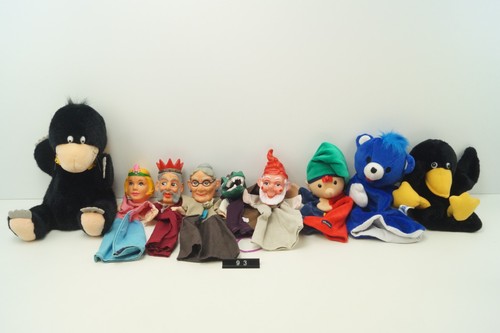Handpuppen konvolut - 9x,