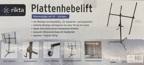 Rikta plattenhebelift für - rikta,