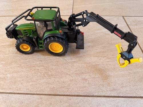 Siku john deere forsttraktor - john,