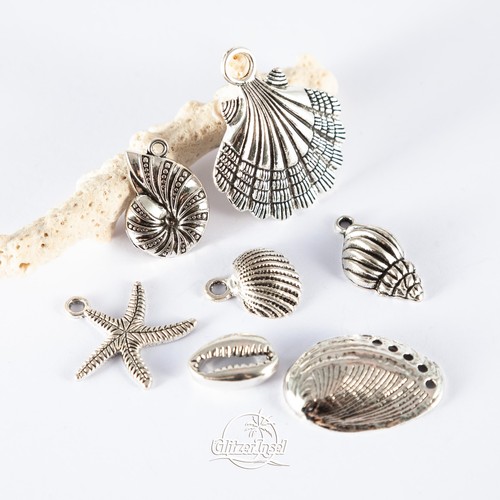 Schmuck anhänger seestern - 7x,