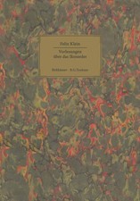 Felix Klein | Vorlesungen