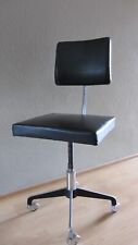 Sedus Stoll Stuhl höhenverstellbar Bürostuhl Kunstleder '60er Jahre