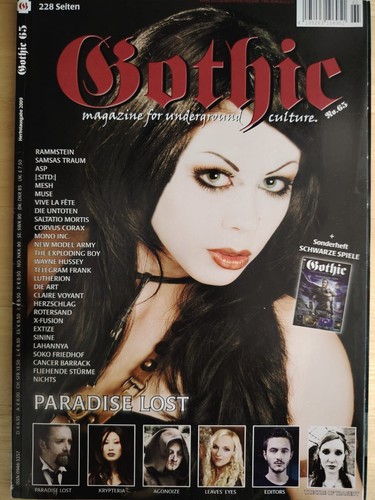 Gothic lifestyle magazin - lifestyle,