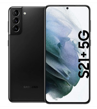 Samsung Galaxy S21+ Plus 5G SM-G996B/DS 128GB Black Android Smartphone WoW Gut