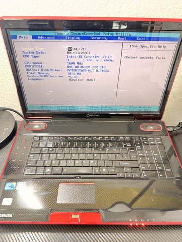Toshiba qosmio x500 - toshiba, gaming