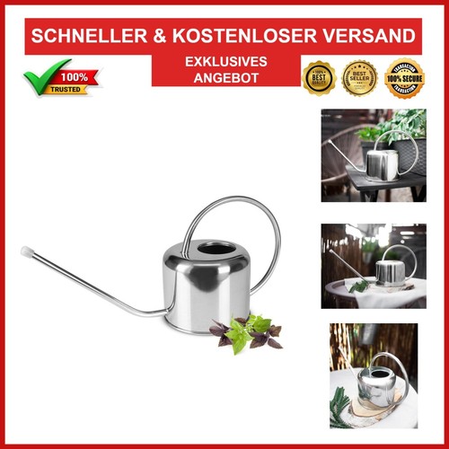 Sendez gießkanne edelstahl - gießkanne, 1l