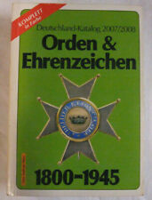 Orden und Ehrenzeichen 1800-1945 Orden Medallien Katalog Nachschlagewerk