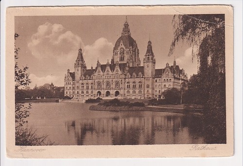 Hannover rathaus - ak,