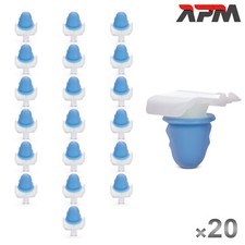 20x Befestigungsclips Zierleisten Nylon für VW Passat 3A2 35I 21449 3B0853575