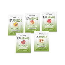 EAA PULVER Proben - EAAs Probierset Mix - 5 Samples je 12g - hochdosiert + vegan