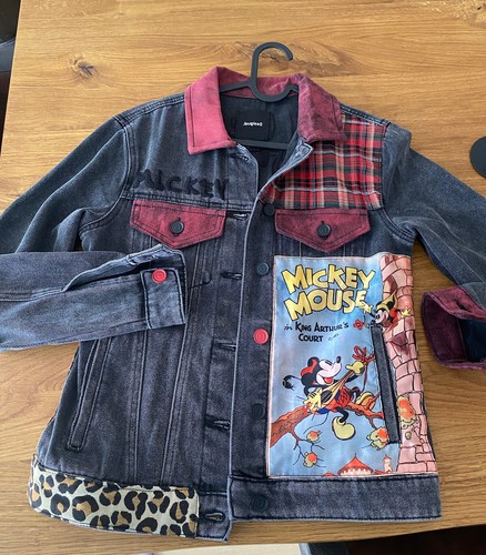 Desigual jeansjacke mickey - desigual,
