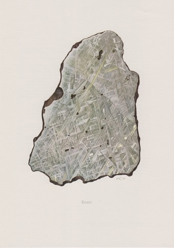 Eisen ferrum farbdruck 1967 - fe,