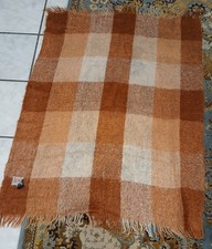 Glen Cree Galloway 100 % Mohair Decke Plaid - Schottland 125 x 95 cm -B377