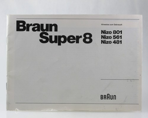 Anleitung braun super nizo - super, 8