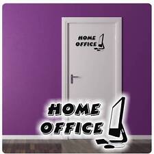 Home Office Büro Türaufkleber Wandtattoo Tür Aufkleber Sticker clickstick T075 