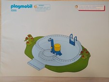 Playmobil Bauanleitung 3205 Swimmingpool , A5 , 8 Seiten