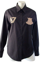 GOSCH SYLT V.I.P. HARBOUR Business-Bluse / Hemd Gr.XL(40/42)*schwarz*wie Neu*