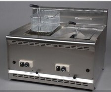 PROFI Gas Fritteuse 2 x 8