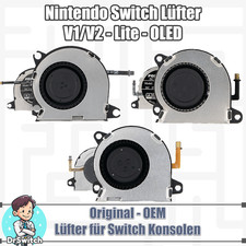 Nintendo Switch Lüfter V1/V2 | OLED | Lite Cooler Fan Kühler - Original OEM Flex