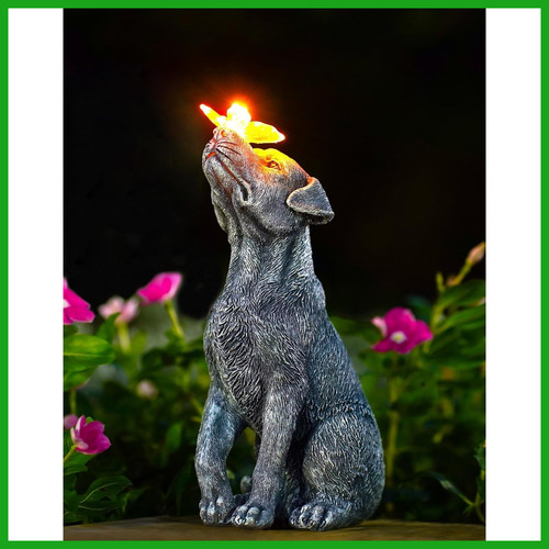 Solar hund figur mit - hund,