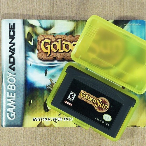 Golden sun gba game boy - golden,