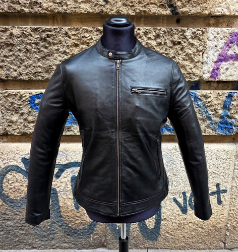 Lederjacke modell biker guendj - modell,