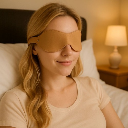 Leder-Augenmasken